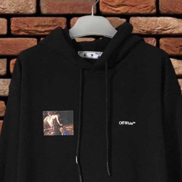 off-white black hoodie - Picture 3 of 5